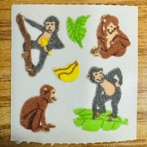 Vintage Sandylion Stickers, Very Rare Sandylion Stickers, 1990s stickers, Sandylion 1990s, Seals, Pigs, Piglet,Dog Puppy Stickers