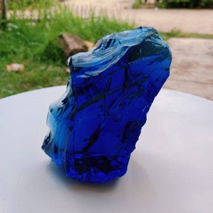751 gr of rough andara crystal blue sea for healing