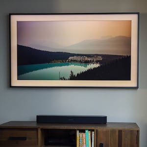 Misty Lake Louise - Samsung Frame TV Art
