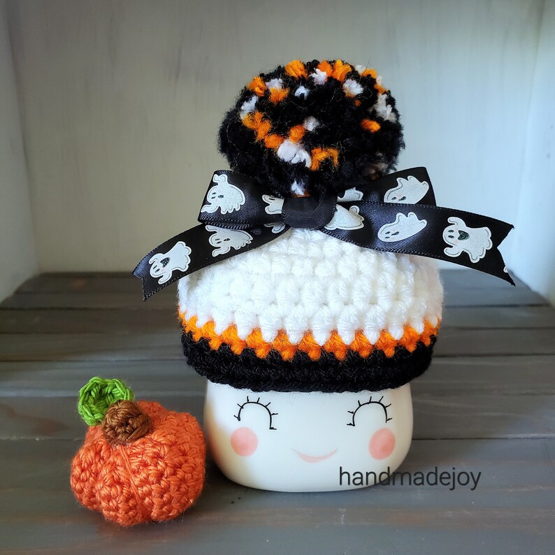 Ghost Marshmallow Mug Hats / Fall / Halloween Decor Etsy