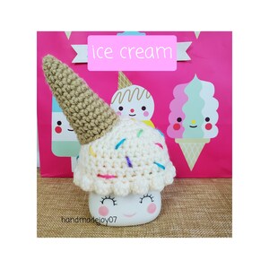 Funfetti Ice Cream Cone Marshmallow Mug Hats, Mug Toppers, Summer, Summer Mug Hat, Independence Day, Tiered Tray Decor