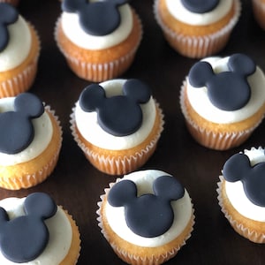 Fondant Cupcake Toppers