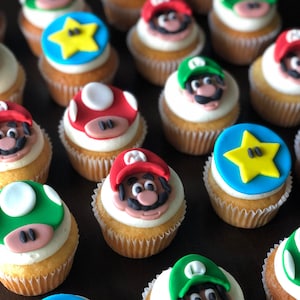 Fondant Cupcake Toppers