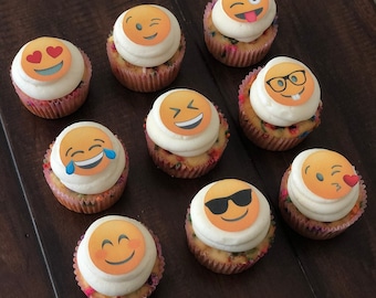 Imágenes comestibles para cupcakes, galletas y pasteles, láminas de azúcar y glaseado.