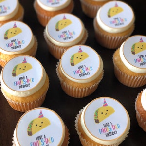Cupcake Cookie Cake Edible Images Sugar Sheets Icing Sheets