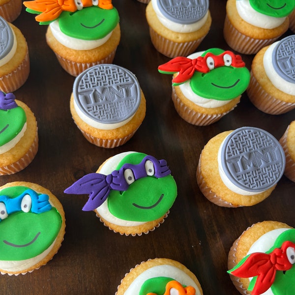 Fondant Cupcake Toppers Etsy