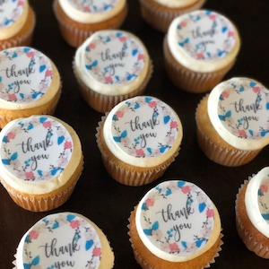 Cupcake Cookie Cake Edible Images Sugar Sheets Icing Sheets