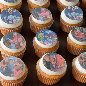 Cupcake Cookie Cake Edible Images Sugar Sheets Icing Sheets