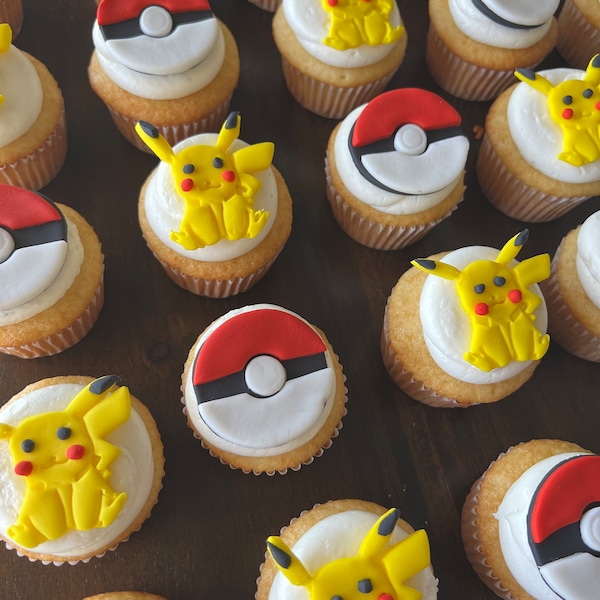 Fondant Cupcake Toppers