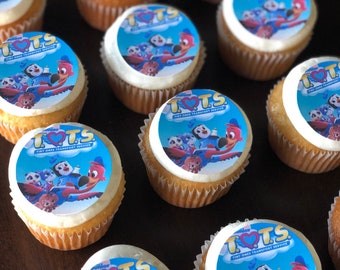 Imágenes comestibles para cupcakes, galletas y pasteles, láminas de azúcar y glaseado.