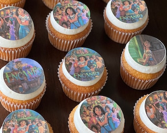 Imágenes comestibles para cupcakes, galletas y pasteles, láminas de azúcar y glaseado.