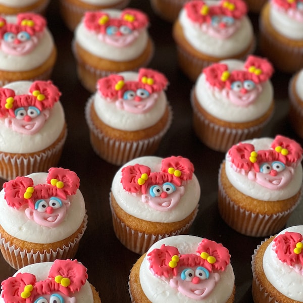 Fondant Cupcake Etsy