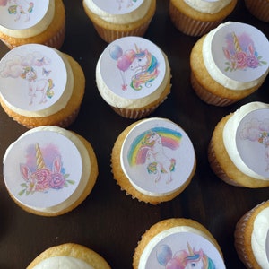 Cupcake Cookie Cake Edible Images Sugar Sheets Icing Sheets