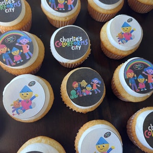 Cupcake Cookie Cake Edible Images Sugar Sheets Icing Sheets