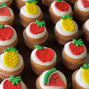 Fondant Cupcake Toppers