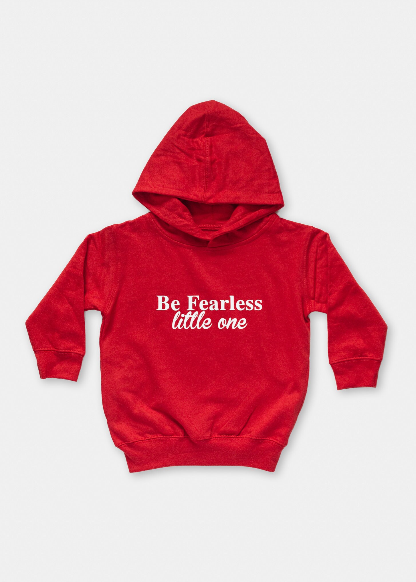 Be Fearless Hoodie for toddler and youth; made to order; custom-made, personalized clothing;