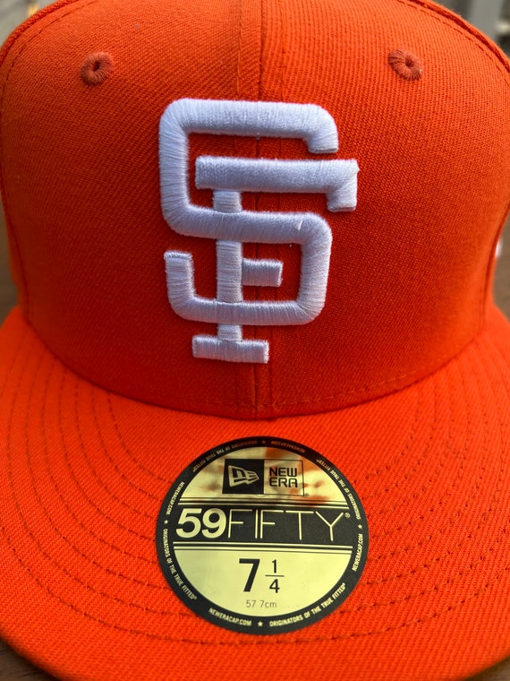7 1/4 Orange Hat Club Exclusive San Francisco Giants 1984 All 