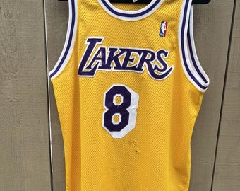 Vintage Rare Authentic Team Nike Kobe Bryant #8 Los Angeles Lakers