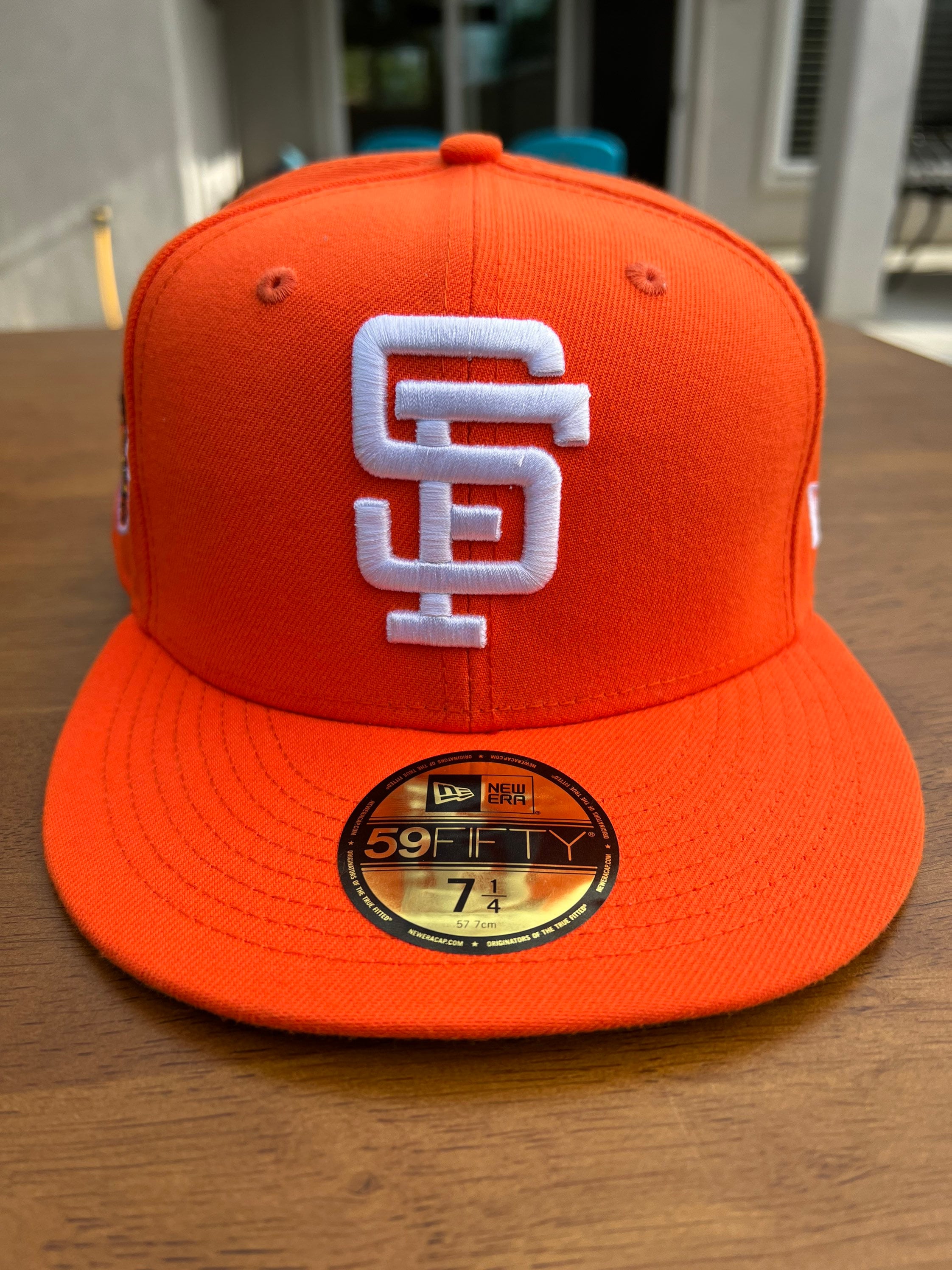 7 1/4 Orange Hat Club Exclusive San Francisco Giants 1984 All 