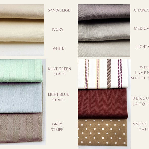Hidden Zipper Cushion Covers, 400TC Egyptian Cotton, Custom Size PIllow/Cushion/Throw Covers/