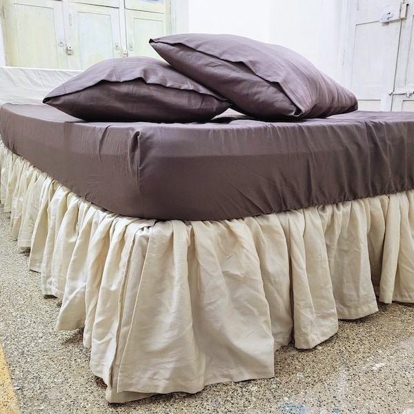 Ruffled Bed Skirt Etsy