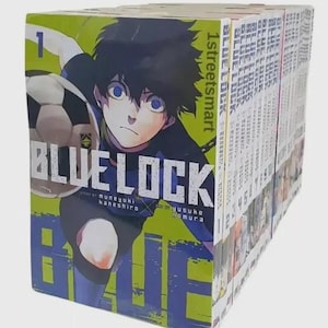 Blue Lock Manga Vol. 1-31 Complete Set | English Version Comic Book Collection by Yusuke Nomura | Soccer Anime Manga Series