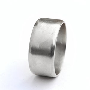 Boho Silver band, 925 Sterling Silver band Ring, Silver Thumb Ring, Stacking Band Ring, Simple Band, Woman Wedding band, Band For Mother