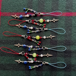 Matching Y2K Cherry/Blueberry Phone-charms