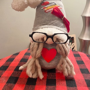 No. One Teacher Gnome with Glasses