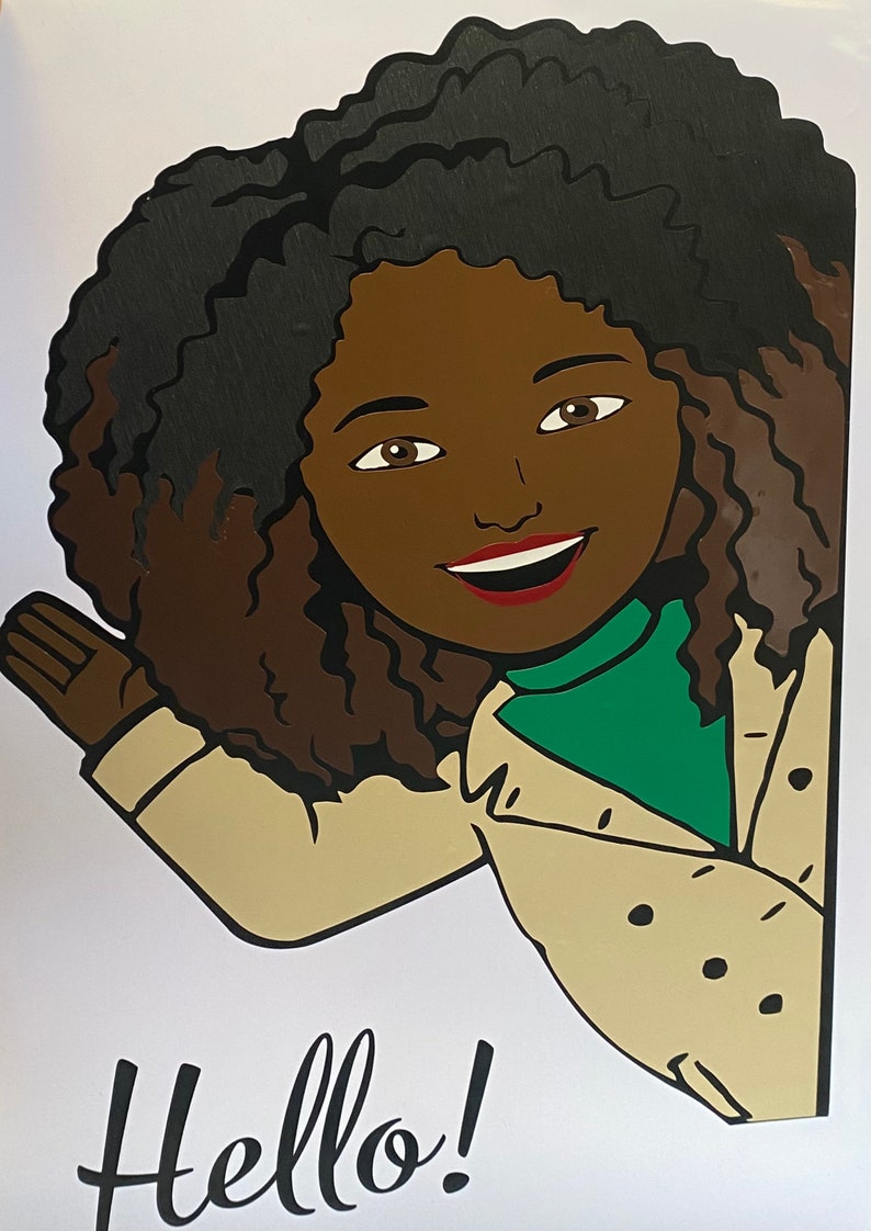 Bitmoji Decal, Personalized Decal, Teacher Door Decor - Etsy