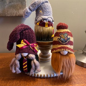 HarryPotter School Theme Gnome Set