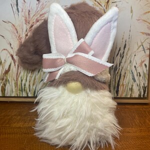 Spring Gnome with Bunny Ears