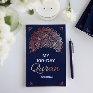 Hidaya Press | My 100-Day Quran Journal | Eid Gift | Ramadan Gift | Dua Journal | Muslim Journal | Islamic Journal | Muslim Diary | Quran