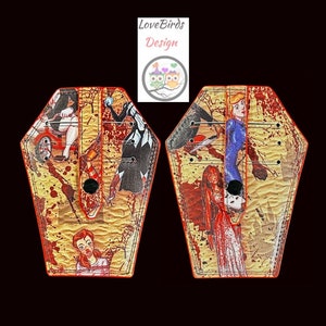 Princesas maníacas (todas las cartas) - Cartera pequeña de ataúd individual