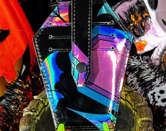Holo Death - Small Double Sided Coffin Wallet