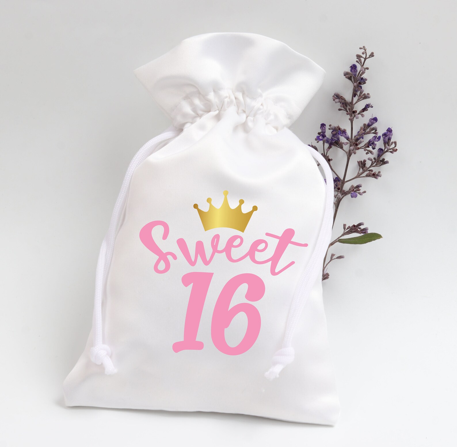 Sweet 16 Party Favor Bags Girls Party Bags Sweet 16 Candy Etsy