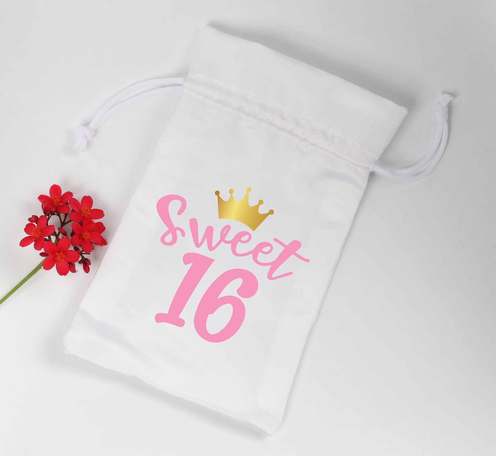 Sweet 16 Party Favor Bags Girls Party Bags Sweet 16 Candy Etsy