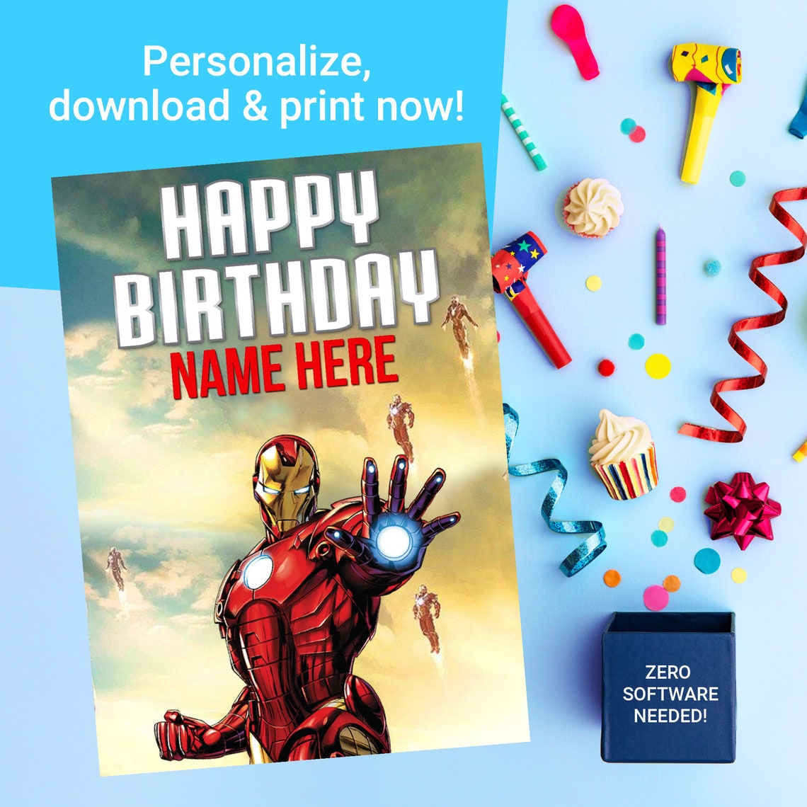 Iron Man Birthday Meme