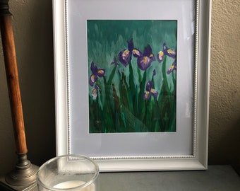 Iris print from original artwork