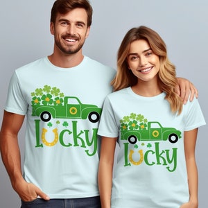 セントパトリックデーマッチングスウェットシャツ - カスタムアイリッシュTシャツラッキーギフト