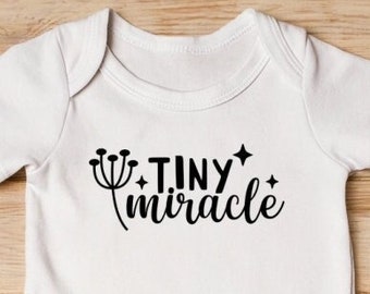 Tiny Miracle Onesie - Schattig Baby Romper - Zoete Baby Outfit