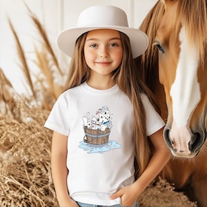 Camiseta de la familia 101 dálmatas: regalo de cumpleaños para fanáticos de los perros, linda camiseta dálmata
