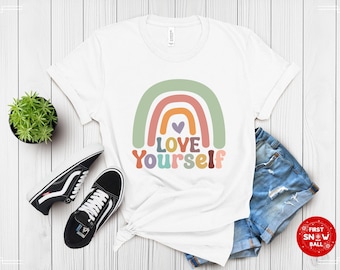 Love Yourself Rainbow T-Shirt