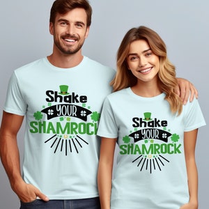 ラッキーなセントパトリックデーマッチングスウェットシャツ - カスタムアイリッシュTシャツ - ギフト