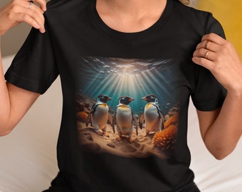 Penguin Shirt: Animal Lover Gift, 8 Designs