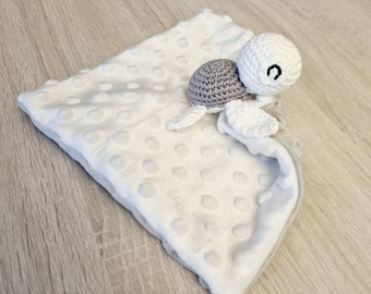 Doudou bola, doudou plat, doudou minky, doudou tortue, cadeau naissance