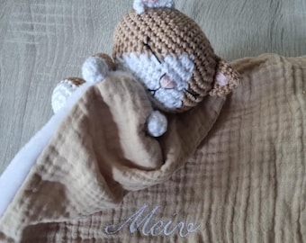 Katzen-Tröster, Kätzchen-Tröster, Namens-Tröster, personalisierter Tröster, Bola-Tröster