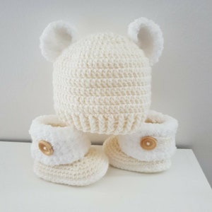Baby set, baby hat, baby slippers, baby mittens, baby hat, booties, birth, birth gift, birth list