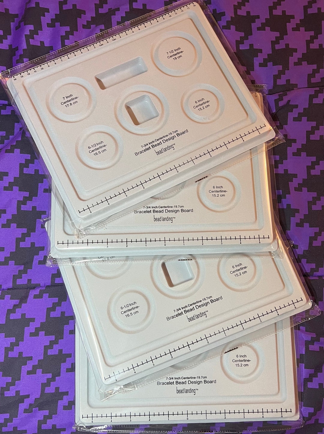 Beadsmith Bead Board Flocking Bead Board Board for Jewelry Making