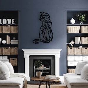 Cat, kitten Digital Vector Download Laser Cnc Cut svg dxf pdf cdr files Patriotic wall sticker engraving decal silhouette template router